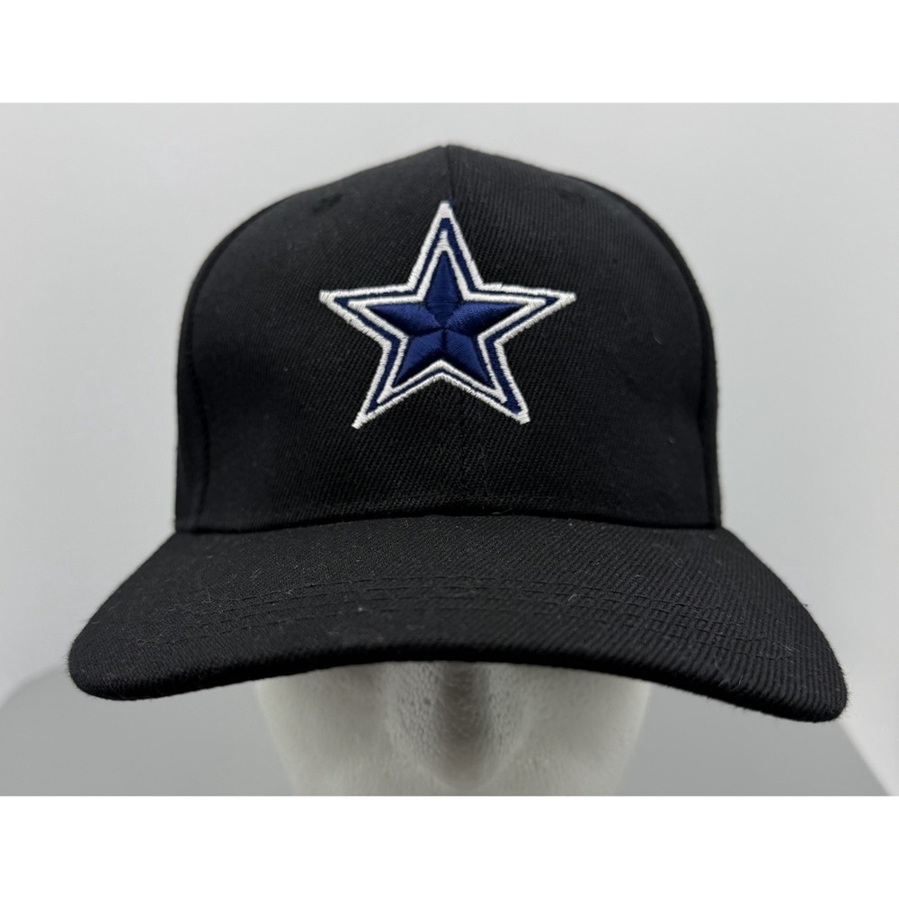 Dallas Cowboys Mens Football Cap NFL Unbranded Caps Black Strapback Hat Star